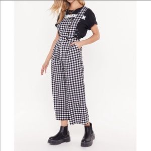 Gingham Jumpsuit